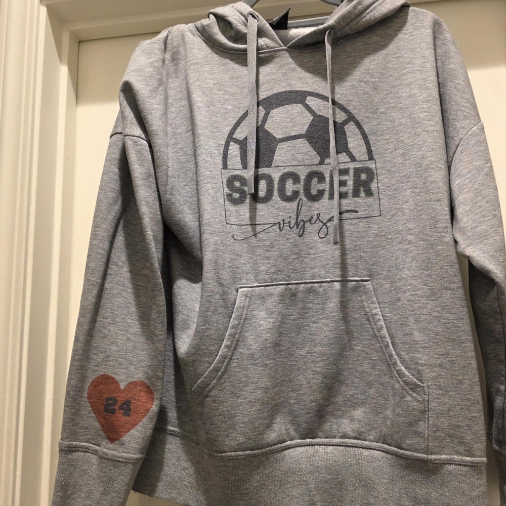 Athletic Works Heather Gray Hoodie